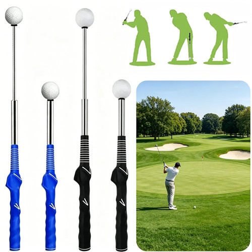 Retractable golf swing - retractable,