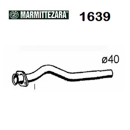 Zara central exhaust pipe for - central,