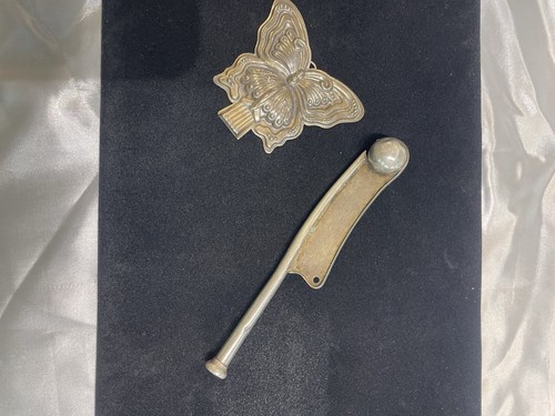Vtg sterling silver whistle - vtg,