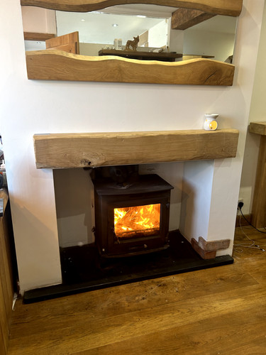 Hollow oak beam lightweight - hollow,