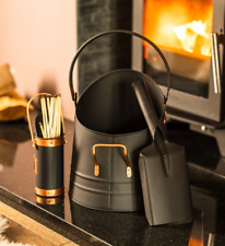 Black Coal Bucket Fireside