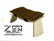 MEDITATION STOOL with a Fitted Cushion~Rocker~ (Medium to Large)