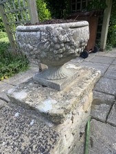 Large weathered stone garden - large,