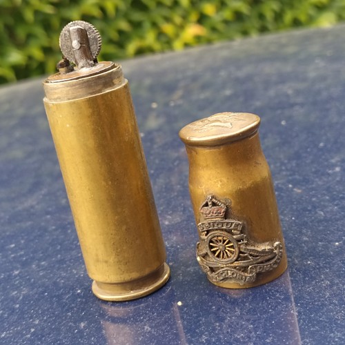 Ww2 trench art lighter - ww2,