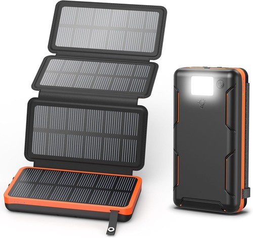 Panel solar power bank - power, pack