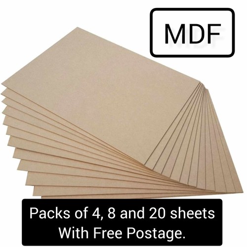 Mdf sheet packs a4 - mdf, a3