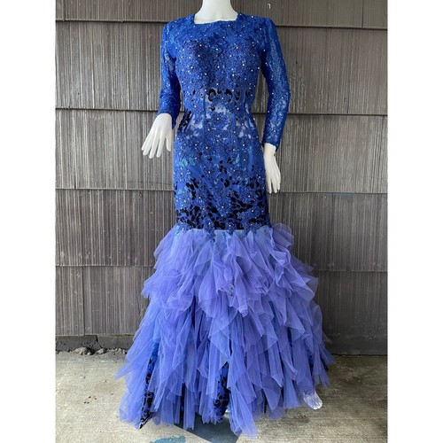 Jovani embroidered beads - embroidered,
