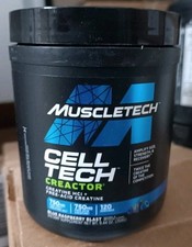 Muscletech Creactor Creatine 120 servings Fruit Punch CellTech USA Version 