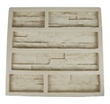 Veneer Stone Rubber Mold for Concrete or Plaster, Western Quick Fit Flats