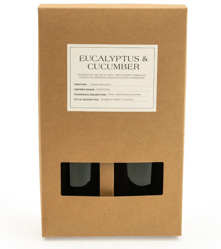 Eucalyptus cucumber candle - cucumber,