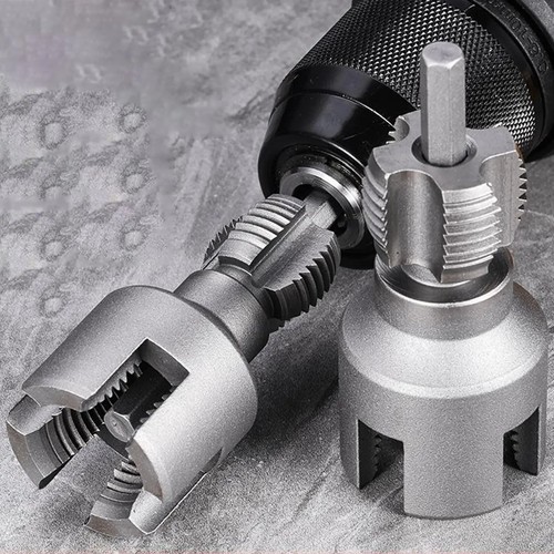 2pcs pvc pipe threader kit - threader, 1/2