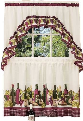Kitchen curtains tier - pc,