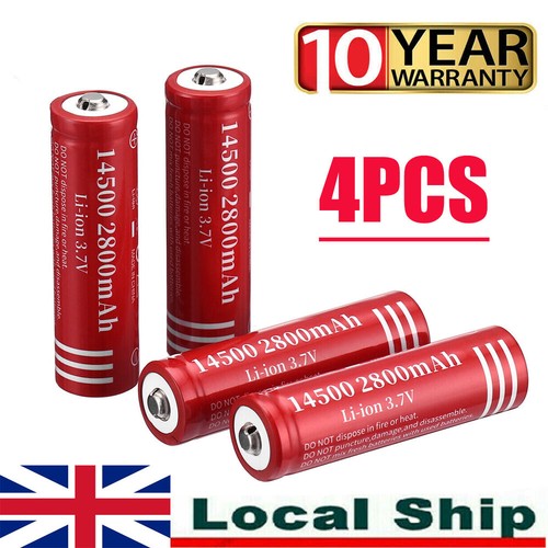 4pack 14500 2800mah - 4pack, 3.7v