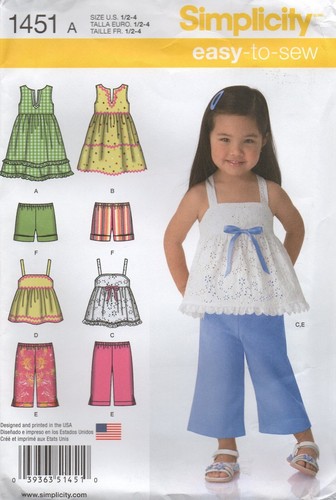 Simplicity sewing pattern 1451 - sewing,
