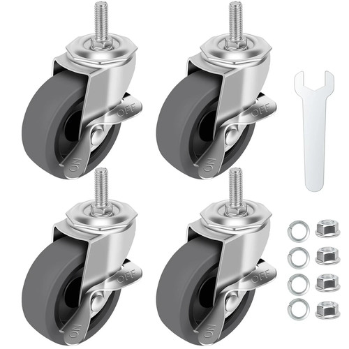 Inch caster wheels threaded - wheels,