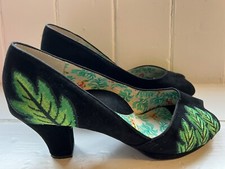 Miss L Fire Green Bahama Mama Heels Size 8
