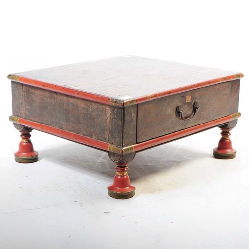 Antique asian indian painted - antique,