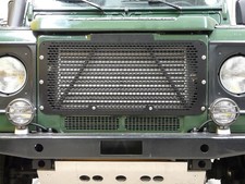 Black Front Grille (Stainless
