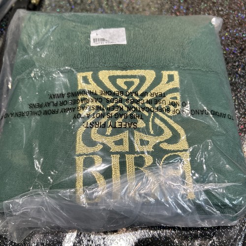 Biba green hand towel - hand, new