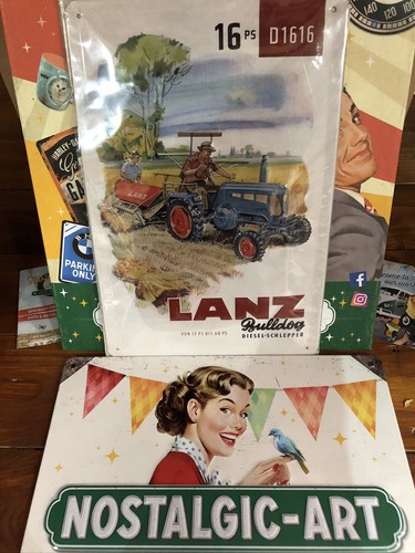 Lanz tractor sign - tractor,