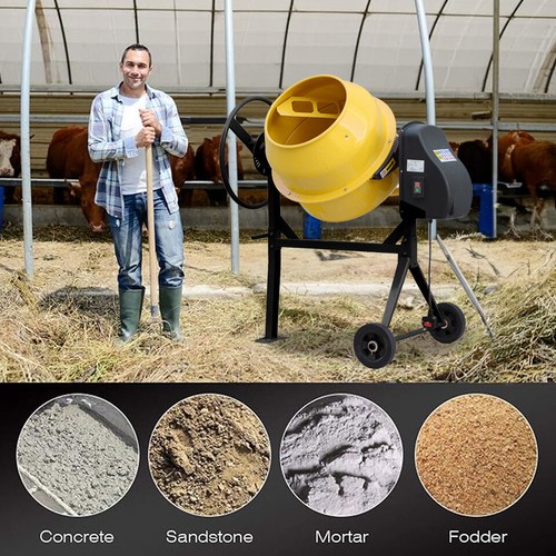 Electric cement mixer - cement, plaster