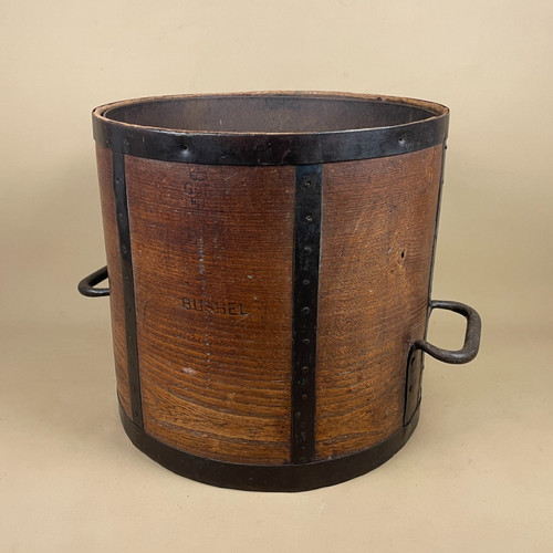 Antique drum storage vessel - drum,