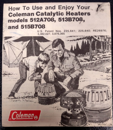 Vtg coleman catalytic heater - catalytic,