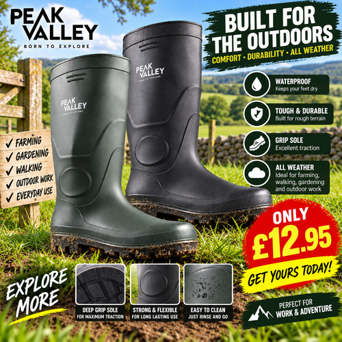 Mens ladies waterproof calf - mens,