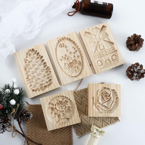 Wooden cookie mold - 1,