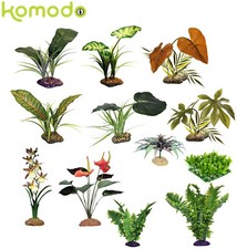 KOMODO REPTILE PLANTS CANOPY ORCHID FERN VIVARIUM DECORATION ACCESSORY RANGE