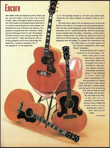 Gibson postwar jumbo 200 - gibson, j-200