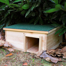Wooden Hedgehog House Small