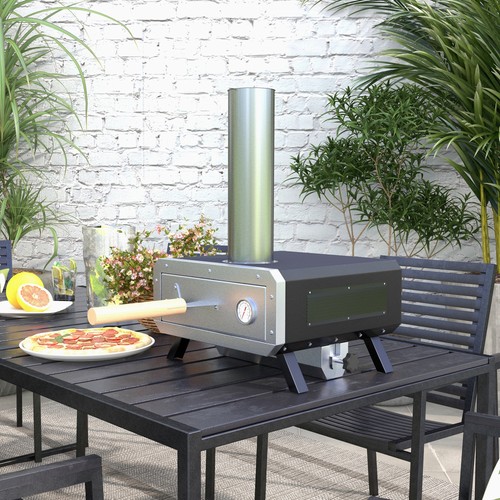 Outdoor pizza oven with - outdoor,