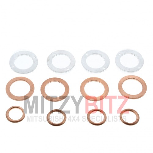 Fuel injector washer kit for - injector,