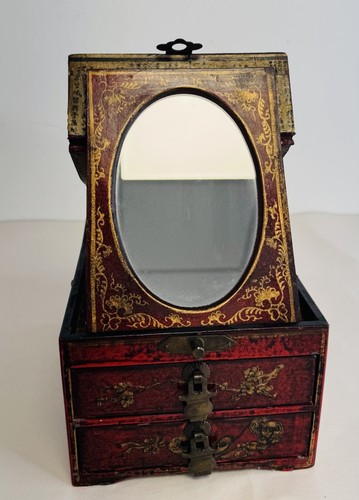 Vintage chinese red lacquer - vintage,