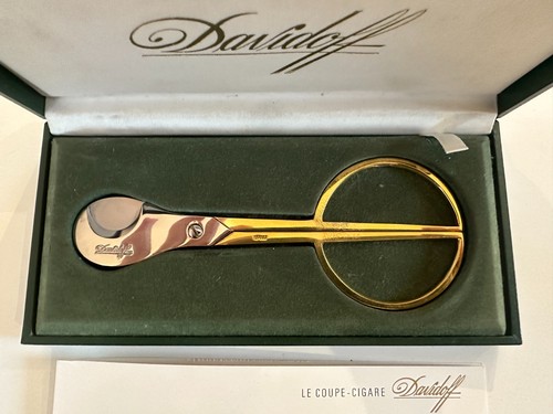 Davidoff gold plated cigar - gold-plated,