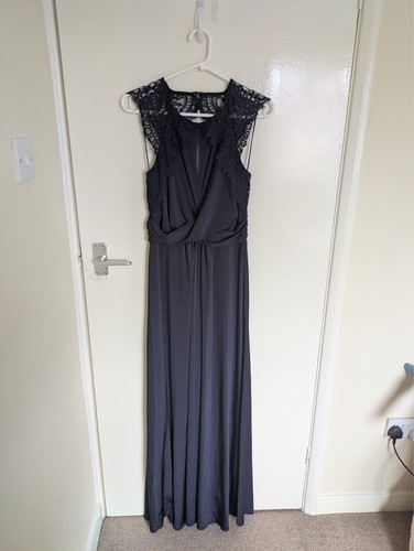 Monsoon navy blue floor - blue, length