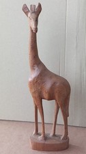 Wooden Carving Giraffe 26cm