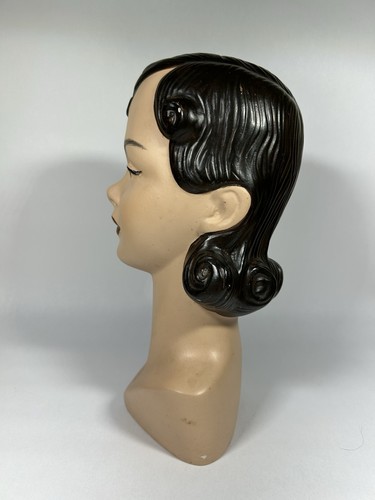 Vintage style mannequin head - vintage-style,