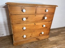 Antique Victorian Pine Chest
