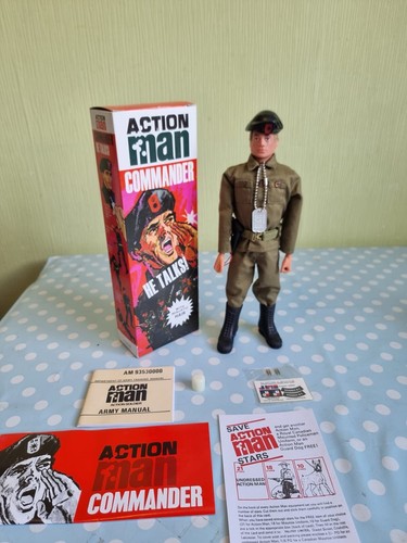 Vintage action man 40thtakking - action,