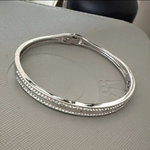 Warren james silver hinged - james,
