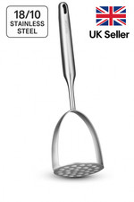 Potato Masher 18/10 Stainless Steel Heavy Duty Kitchen Ricer Press  Baby Food