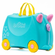 Trunki Children’s Ride-On Suitcase Kid's Luggage Unicorn Teal