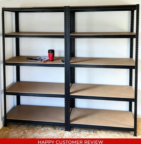 Tier metal storage rack - 5,