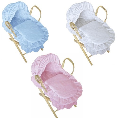 New moses basket with - new,