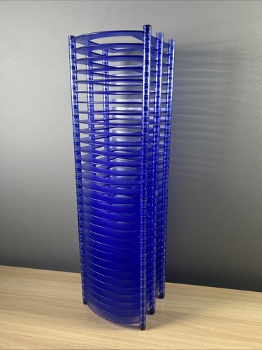 Vintage desktop tower rack - cd,