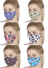 Eco Chic - Reusable / Washable / Adjustable Cloth Face Masks - Face Coverings