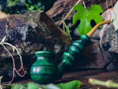Handmade wooden tobacco - wooden, pipe