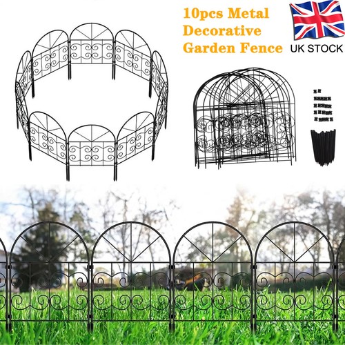 10pack decorative garden fence - 10pack,
